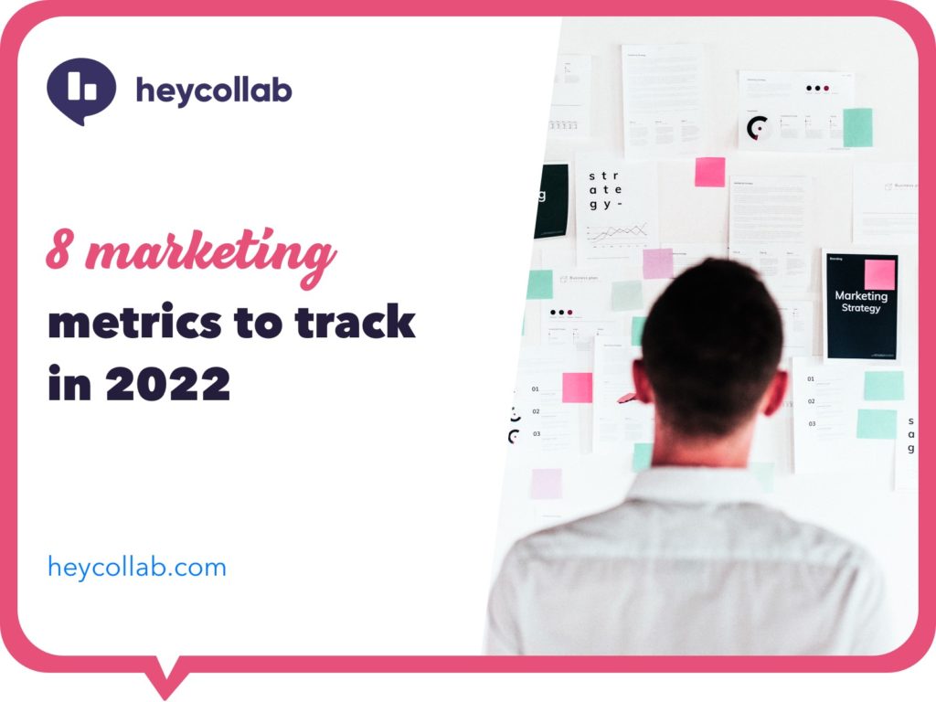 heycollab 8 marketing metrics to track in 2022