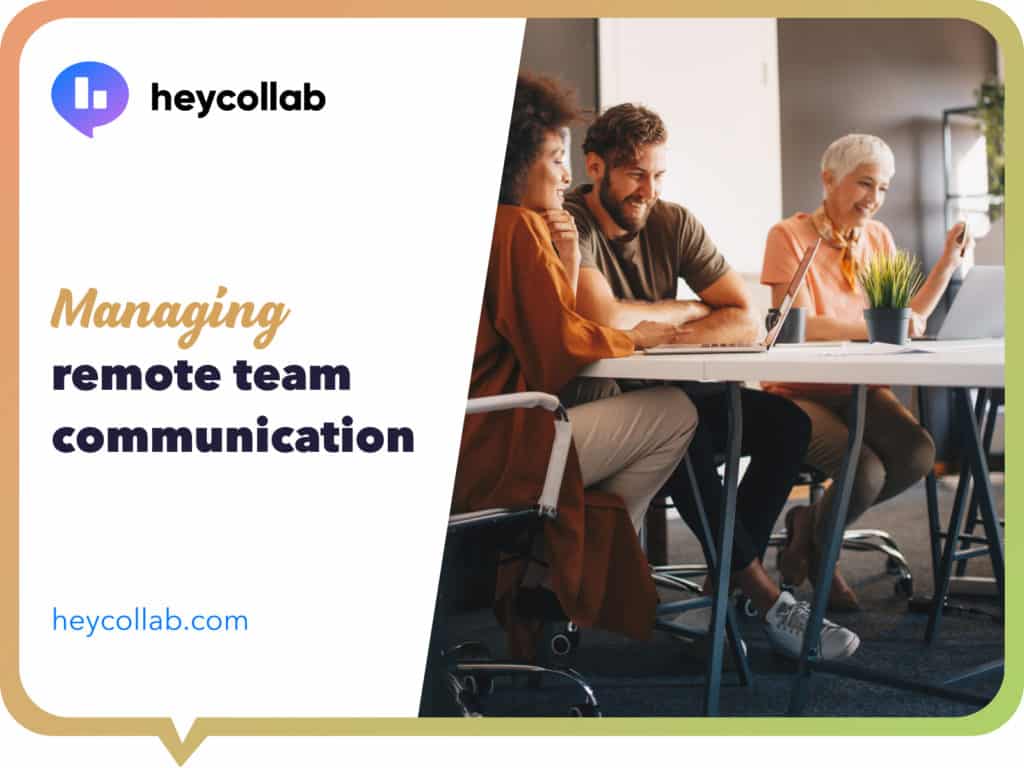 Heycollab manage remote teams